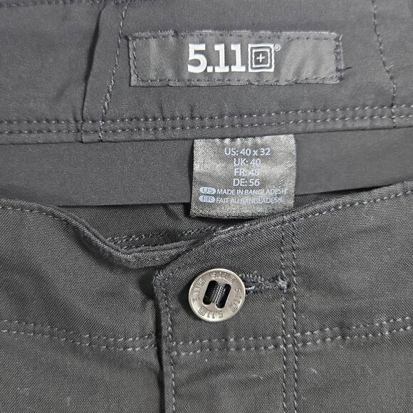 5.11 Tactical Pants Apex 40x32 Black 74434 Security - Picture 4 of 11
